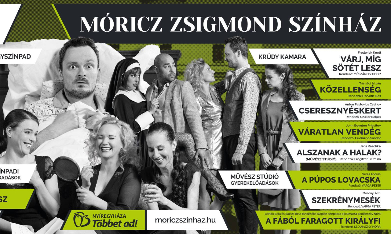 2021. június 28-tól indul a bérletmegújítás és -értékesítés a Móricz Zsigmond Színházban!