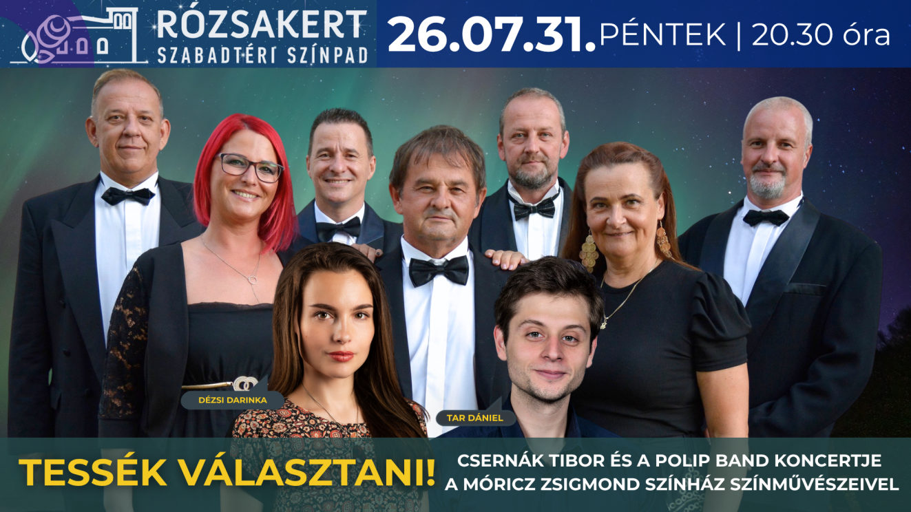 Tessék választani! - Csernák Tibor és a Polip Band koncertje
