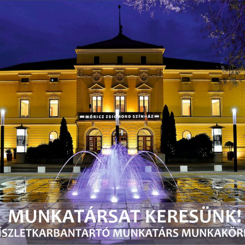 Díszletkarbantartó munkatársat keresünk!