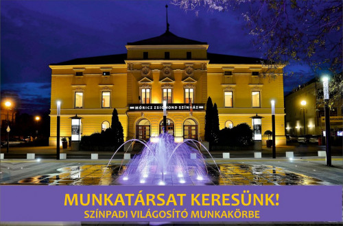 Színpadi világosító munkatársat keresünk!