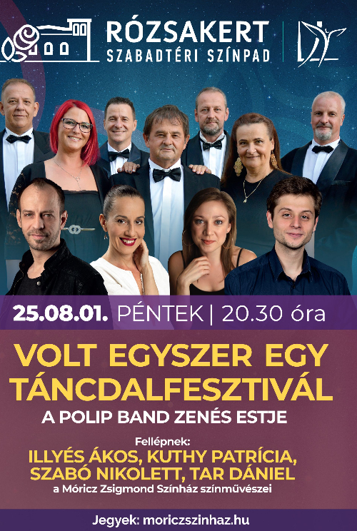 Volt egyszer egy táncdalfesztivál - a Polip Band zenés estje