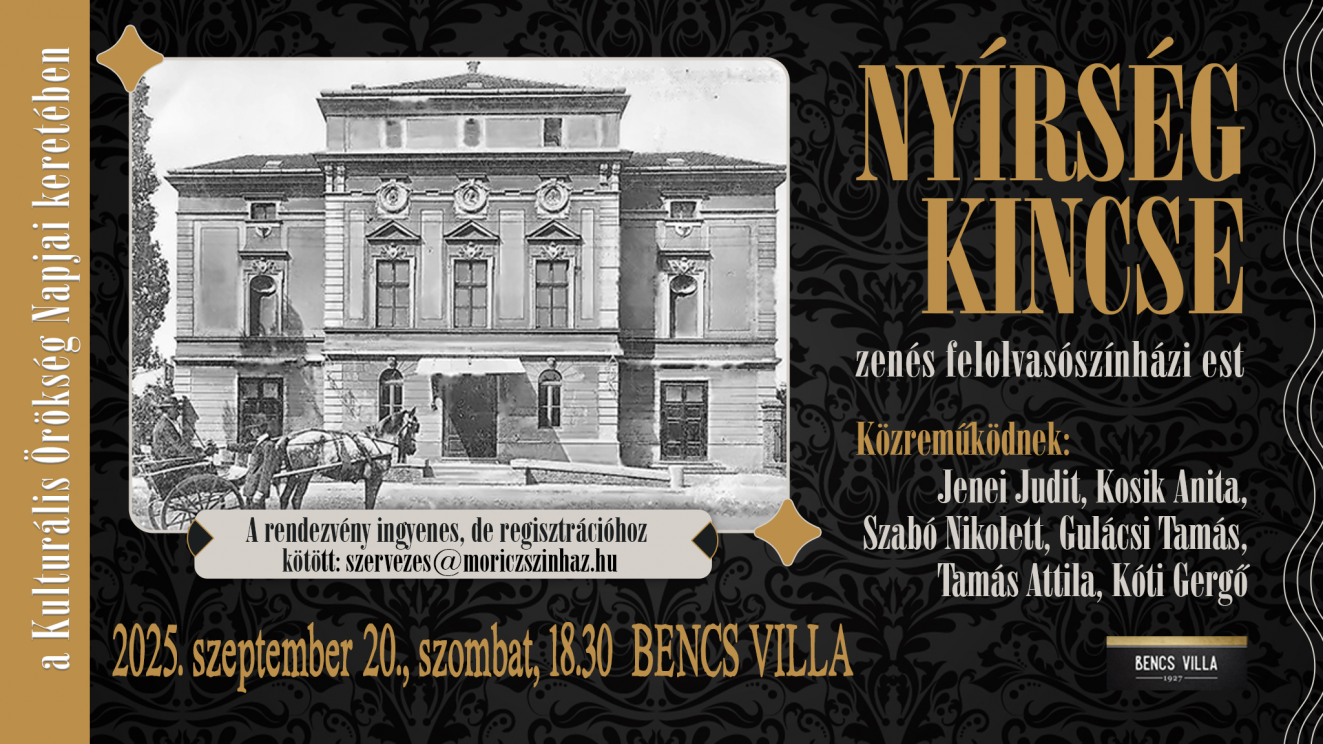 Nyírség kincse – zenés felolvasószínházi est