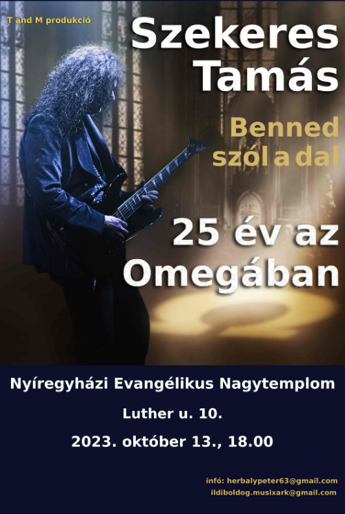Szekeres Tamás, 25 év az Omegában
